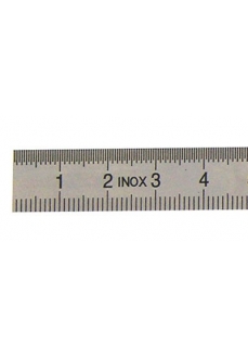 214.191 Rigla flexibila din INOX, 150mm, pentru navomodelism