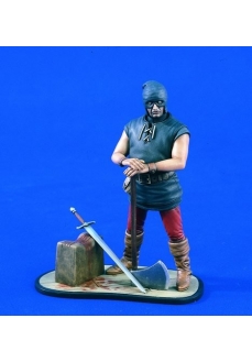 Figurina calau medieval, 120mm