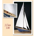 1200/10 Planuri contructie navomodel Amati, ENDEAVOUR-J Class Yacht, Goeleta - 1934, 