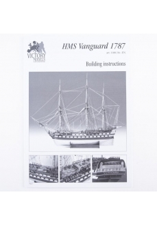 1100/04  Planuri contructie navomodel Victory Models, HMS Vanguard