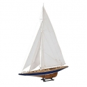 ENDEAVOUR-J Class Yacht, Goeleta - 1934 - UK Challenger, Scara 1:80, Navomodel Amati, Carena din lemn,