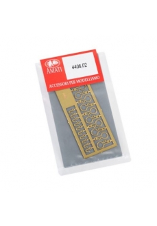 4406/02 Set carlige si fixari pentru capete de berbec navomodelism, Amati