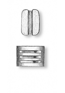 4083/05 Set de 50 buc scripeti tripli navomodelism, 5mm, Amati
